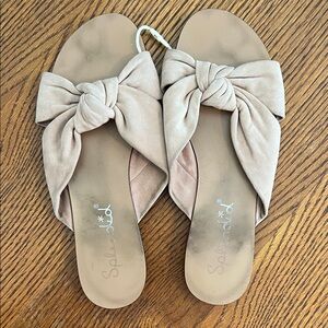 Splendid Women's Tan Knotted Sandals